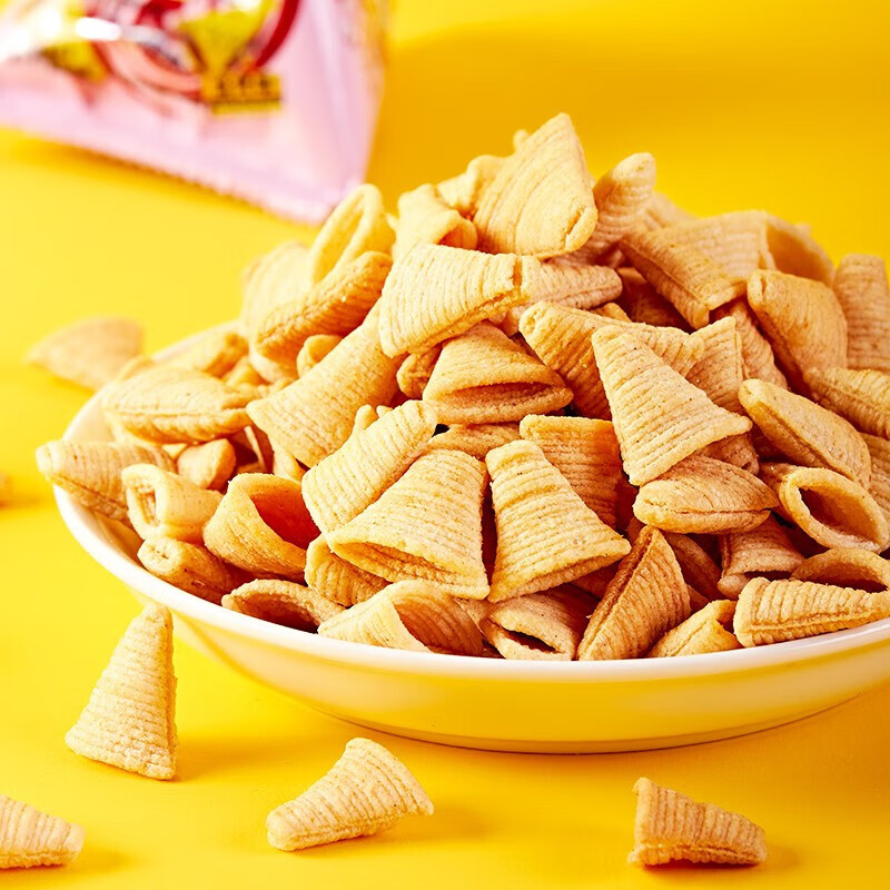 不多言约104包妙脆角海底牛脆角捞锅巴尖角脆虎牙脆网红解馋小零食整箱 【1箱/520g/约52包】牛脆角