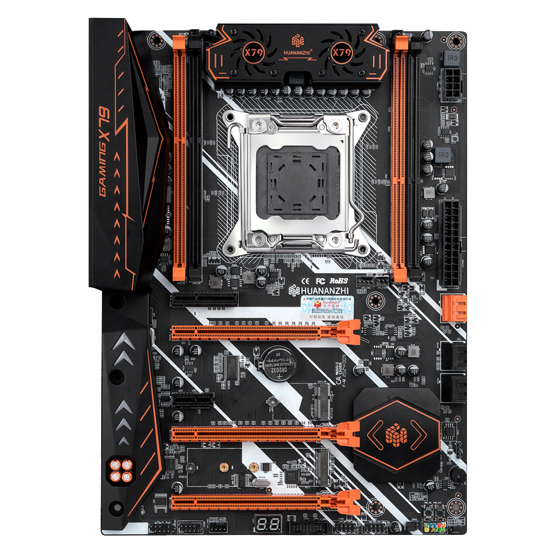 御舵华南金牌主板x79 x99电脑cpu套装2011台式游戏工作室e5至强2680v2