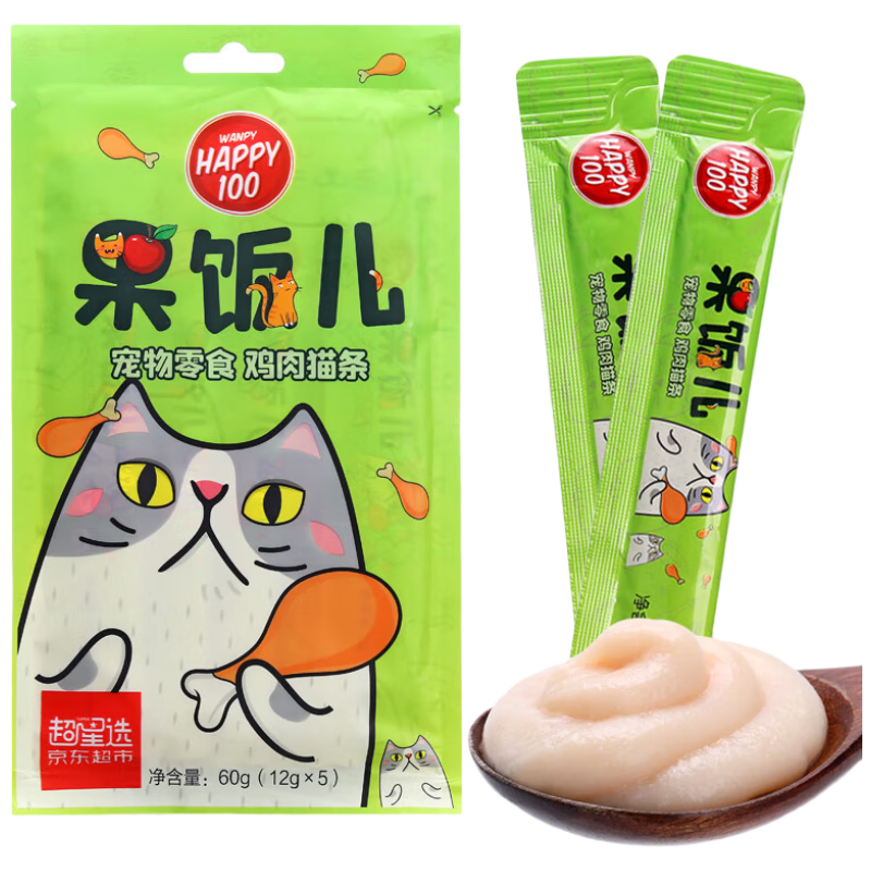 ��Ƥ������è��60g(12g*5��) ����ζè��ʳ è��èʪ��