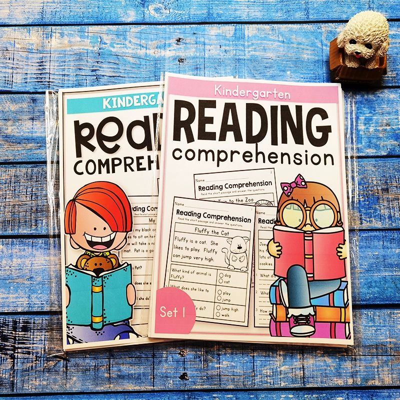 reading comprehension儿童英语阅读理解入门练习题纸幼儿园英文 2册