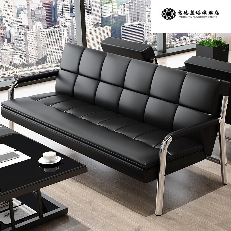 意德丽塔排椅三人位排椅三人位等候长条椅连排椅发廊客户休息沙发客厅