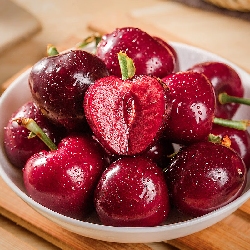 柚公主进口水果智利车厘子【JD多地次日达】樱桃原箱车厘子3J 5kg可选 4斤(净重) 带箱5斤【家庭装】高端礼盒  品质大果 J 26-28mm