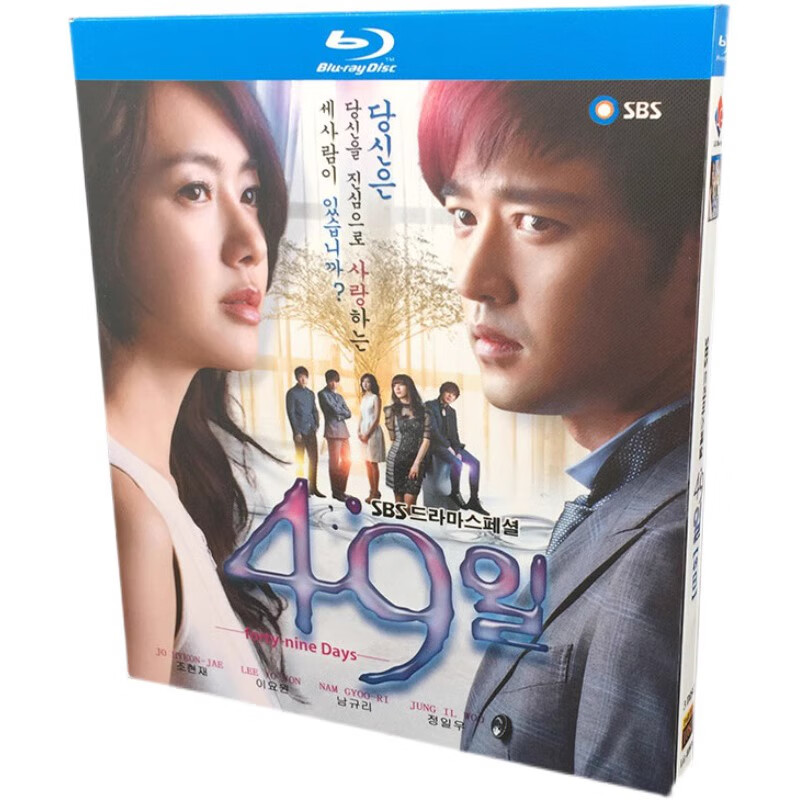 bd蓝光碟 高清韩剧 49日 丁一宇 南奎丽 赵显宰 李枖原 2碟盒装