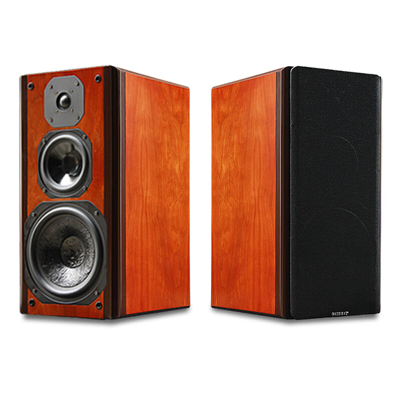 奥斯堡原装丹麦出口三分频8吋hifi发烧音箱无源书架箱家用木质对箱 主