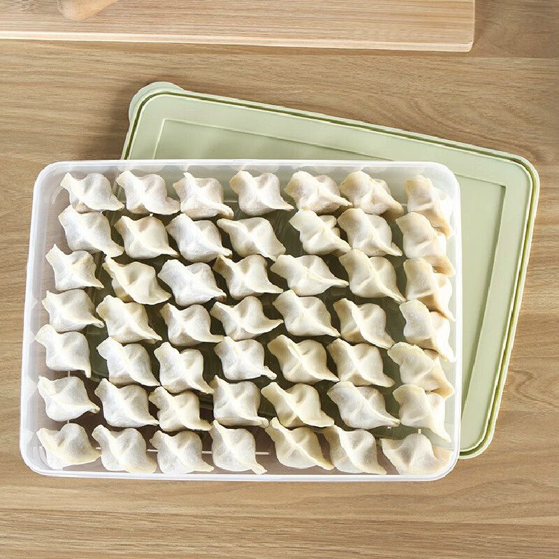 萨夫百德饺子盒速冻馄饨托盘家用厨房大容量冰箱装放冷冻水饺保鲜收纳