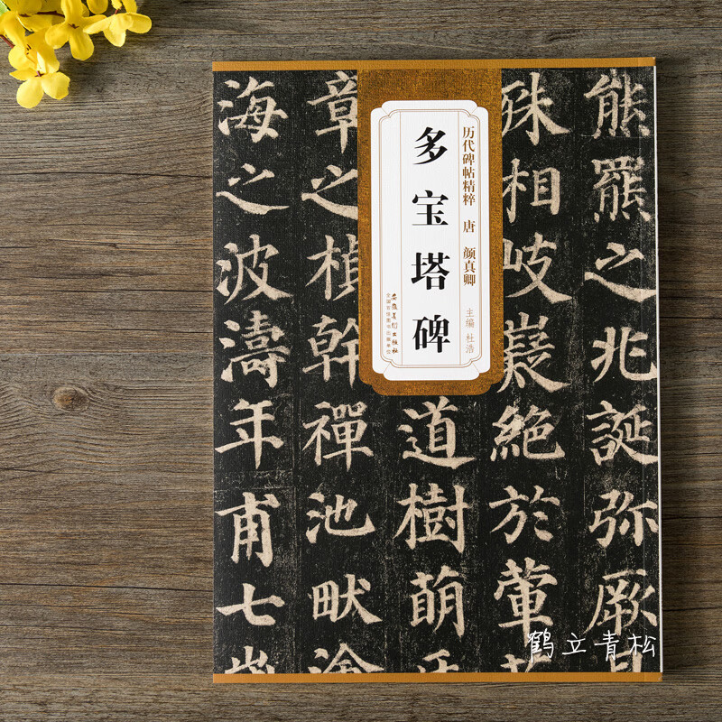 历代碑帖精粹 简体旁注 碑帖楷书毛笔书法字帖 杜浩  多宝塔原贴
