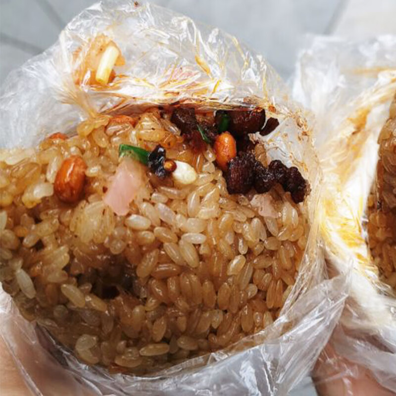 彦瑛贵阳小吃糯米饭 六广门糯米饭早餐糯米饭团即食 网红糯米饭送配菜
