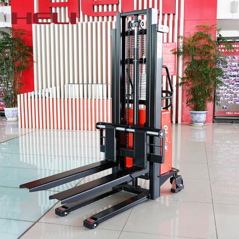 5吨小型液压车升降车升高车电动叉车 合力半电动15吨升高2米cbs15j20