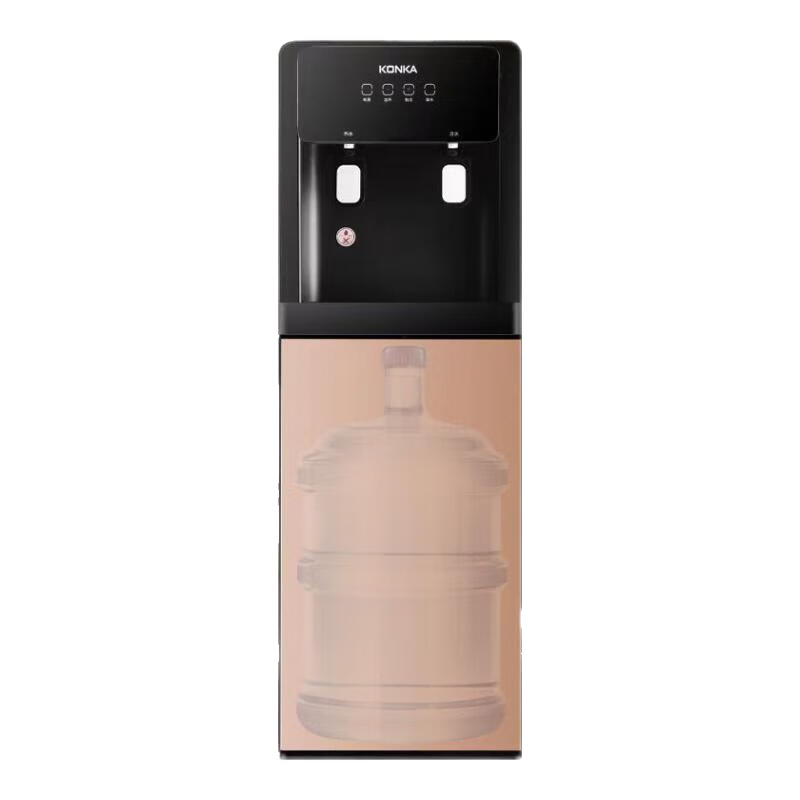 康佳饮水机家用下置式立式温热型/冷热型快速加热宿舍办公室桶装水饮水器 店长推荐【双门防尘棕色】高端下置水桶 温热型