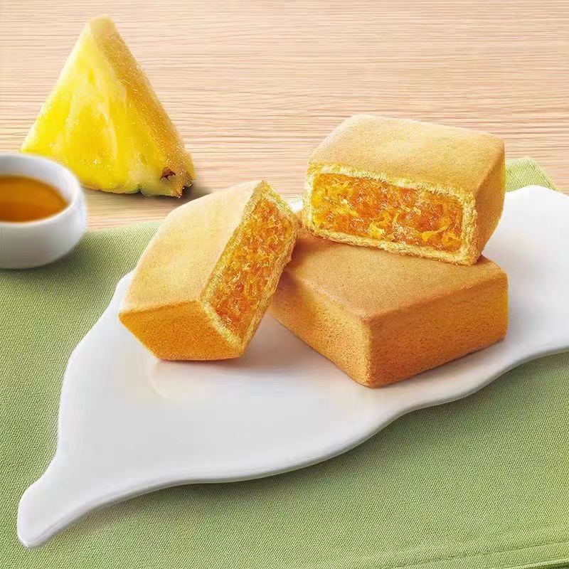 徐福记 凤梨酥 饼干蛋糕休闲零食早餐下午茶糕点 凤梨酥 原味正宗 徐福记凤梨酥1kg(约38枚)