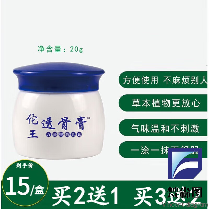 【药房直售】姚本仁陀王透骨膏江西万豪华佗乳膏肩周腰椎关节风湿膝盖