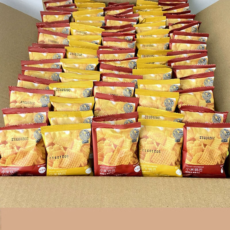 5斤妙脆角锅巴猫耳朵爆米花自助餐火锅店ktv店免费等位小零食qd 小