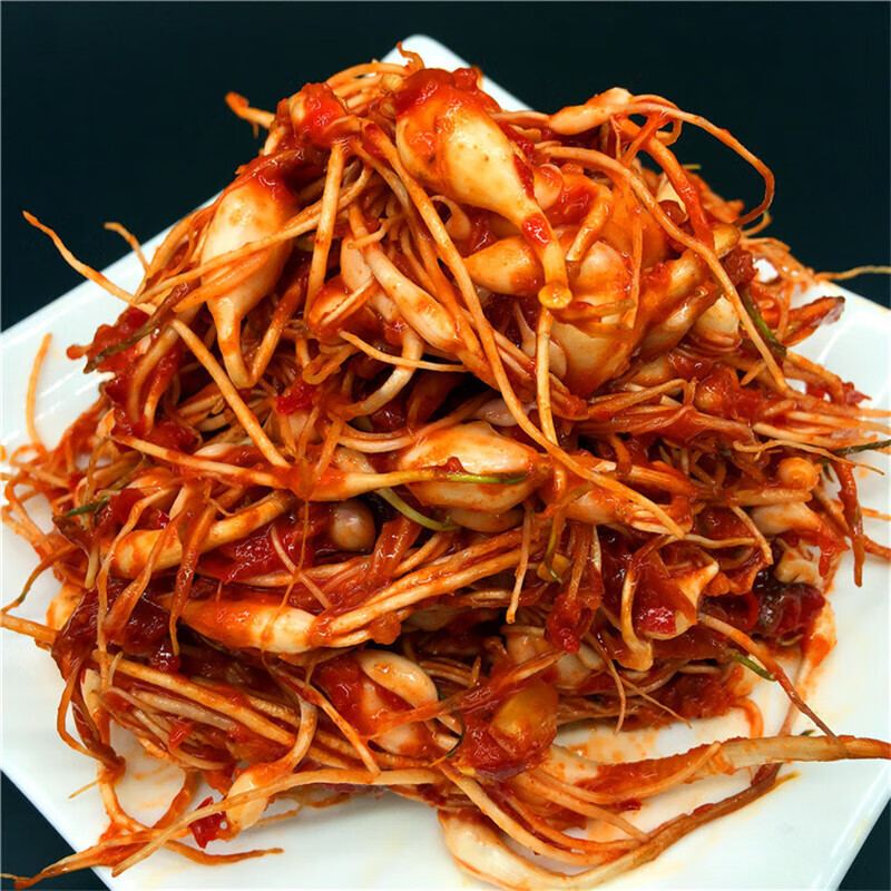 宜享健康东北特产小根蒜咸菜大脑瓜大头蒜下饭菜500g实惠装一袋