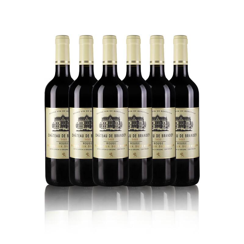 白约翰【法国进口红酒】宝兰迪庄园混酿超级波尔多 干红葡萄酒 750ml