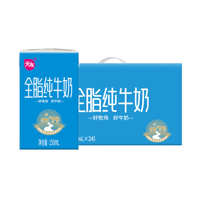 ���� ȫ֬ ����ש ��ţ�� 250ml 24�� 38.76Ԫ