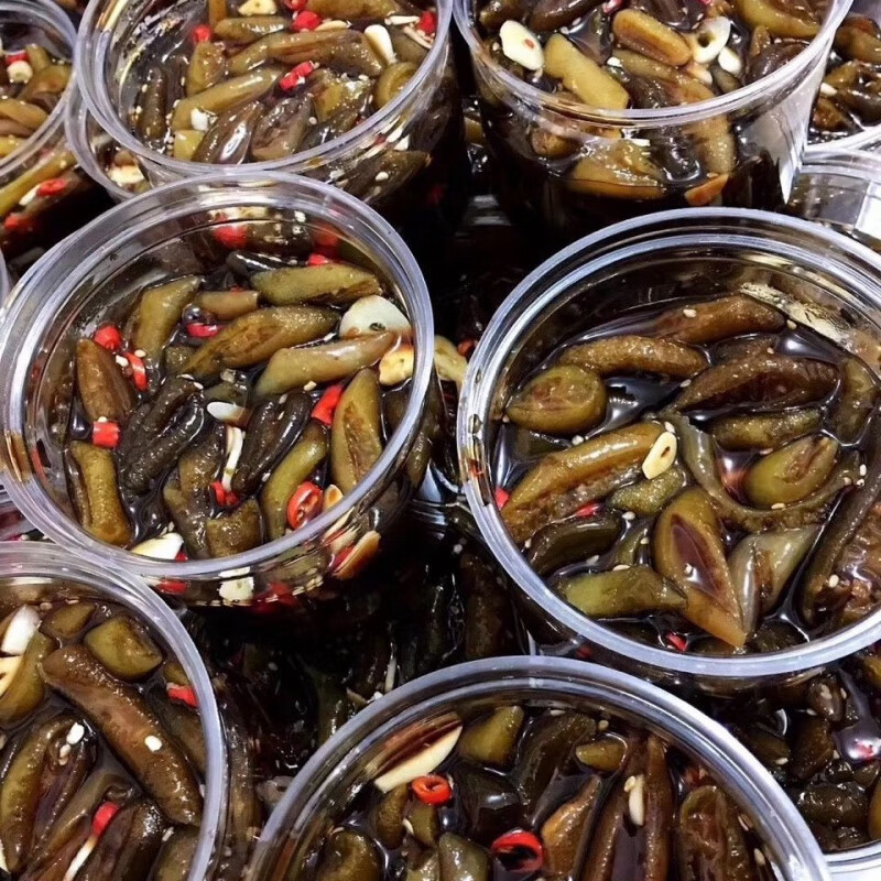 顺丰陈醋海松茸深海冰笋海藻冰藻参海菜海带丝特色凉拌菜即食 海松茸5罐