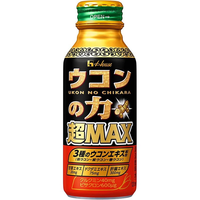 【日本直邮】好侍house 姜黄之力系列 护肝功能饮料 常喝酒人士常备