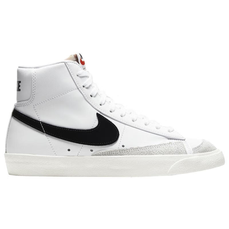 耐克(nike)女士运动板鞋blazer mid 77 时尚高帮轻质百搭耐磨防滑保暖