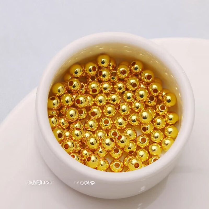 �ֶ���ͬ��18k������ ɢ�鱣ɫ18K������������׽�ɫ��������d A��18K������ 3MM 50�� 9.6Ԫ