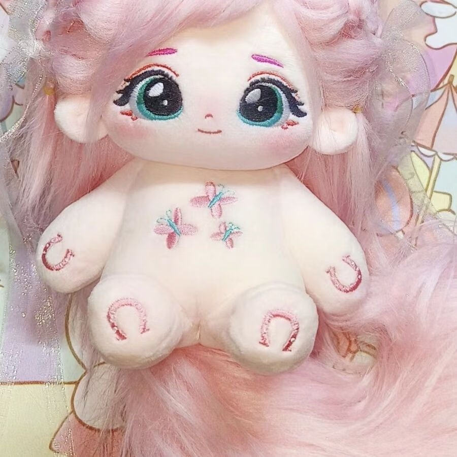 正版20小马宝莉柔柔棉花娃娃周边动漫毛绒公仔官方换装女孩生日 柔柔