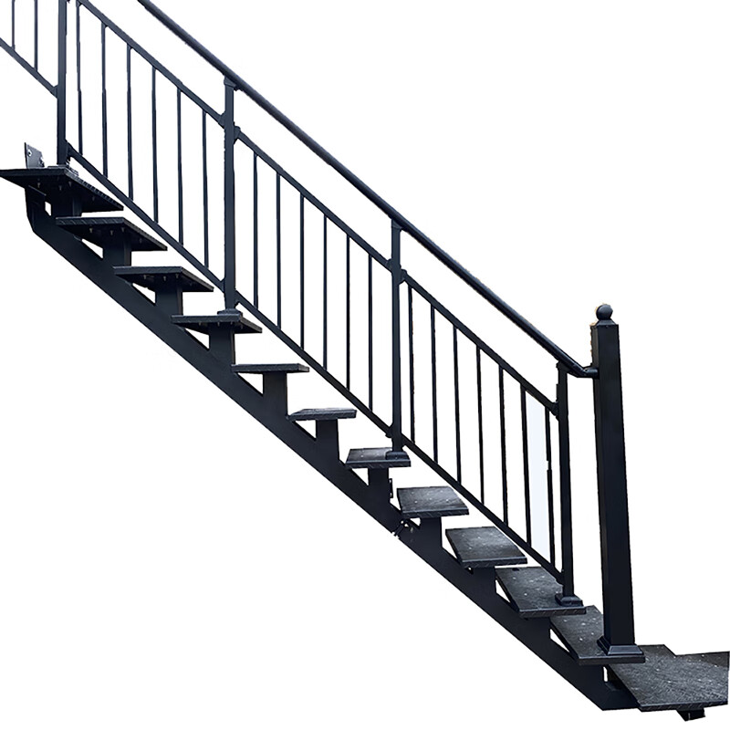 润华年四川包安装室外户外整体成品楼梯直梯转角楼梯消防防锈防滑钢