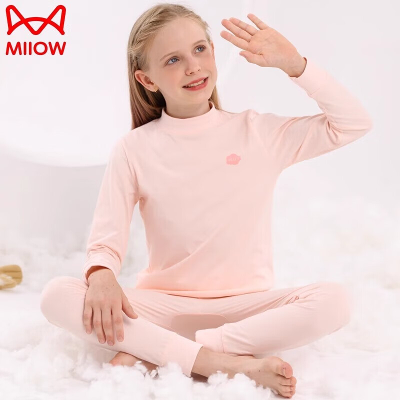 ���ڲ�����è�ˣ�MiiOW����ͯ������㴿��������װ��ͯ˯��ȫ��ë����ůŮ���д�ͯ�ﶬ�� ����ǳ�� 160 ������145-155CM�� 56Ԫ