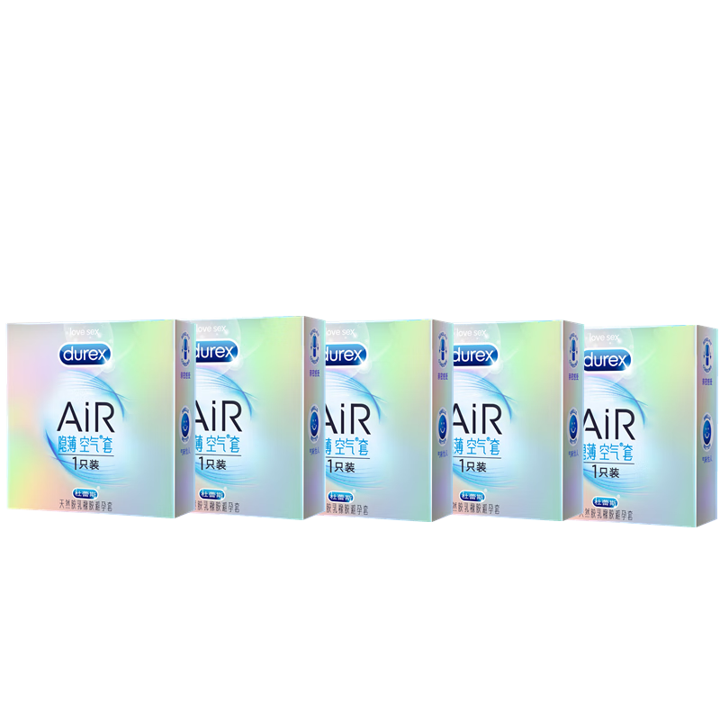 杜蕾斯air热薄避孕套空气套安全套润滑隐薄型超薄001超滑避育套男女用