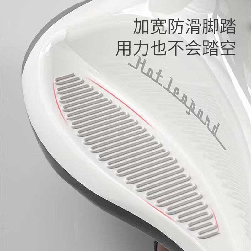 泊威尔电动扭扭车大人可坐充电儿童扭扭车防侧翻万向轮1-8岁宝宝大人可 玛罗白音乐声光款+闪光轮