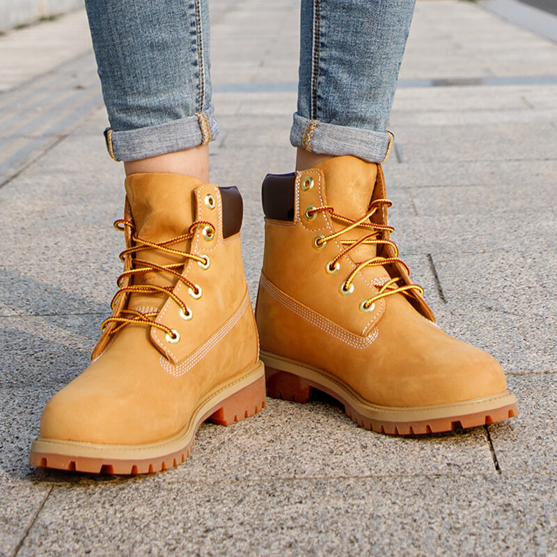 ����ᰣ�Timberland���ٷ��߲���ŮЬ���⾭����ѥ��ˮ��ĥ�߰���������ѥ12909 713��ƫ�� 38 �ڳ�235mm���Ƽ�С���롿