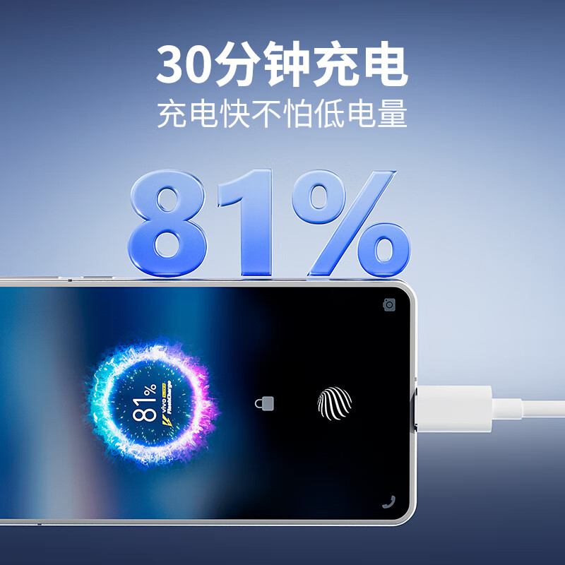 斐瞻适用VIVO数据线200W闪充x90/PRO充电线IQOOType-C接口120w快充线10/11Pro手机neo7/8线80w双引擎 1条装vivo iqoo【120W双闪擎超级闪充】 1米
