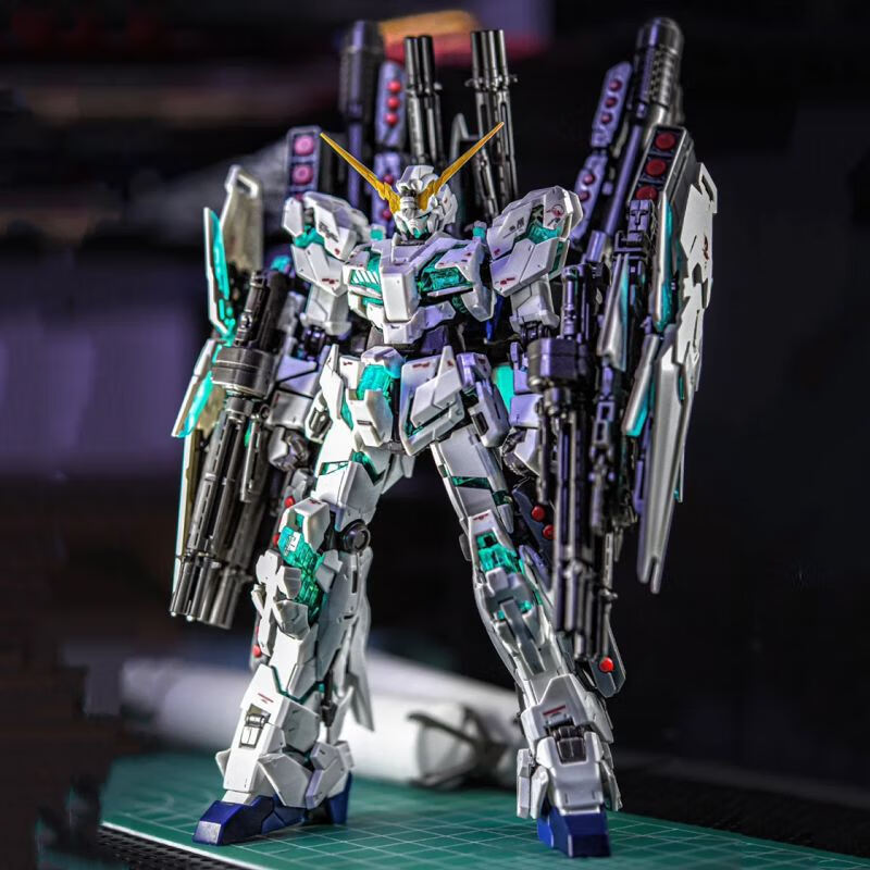 矢向pg完美独角兽高达模型手办hg红异端新生强袭自由机动战士mg独角兽