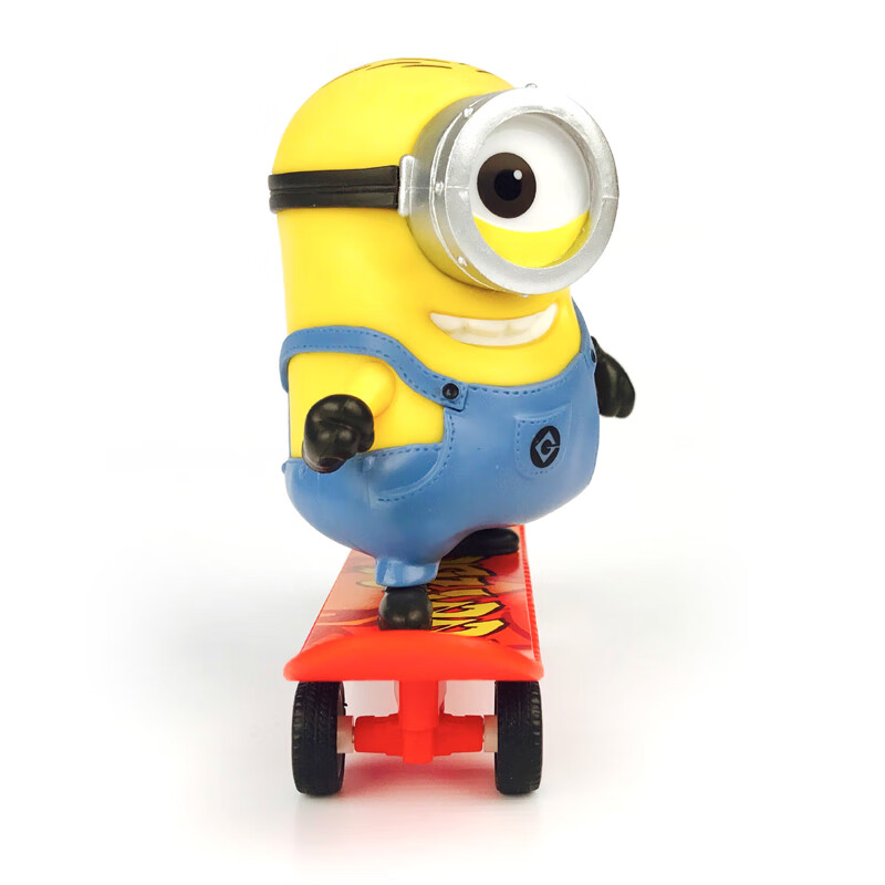 神偷奶爸正版授权小黄人惯性回力耐摔滑板车肯德基玩具环球影城纪念品  回力滑板车CD28C