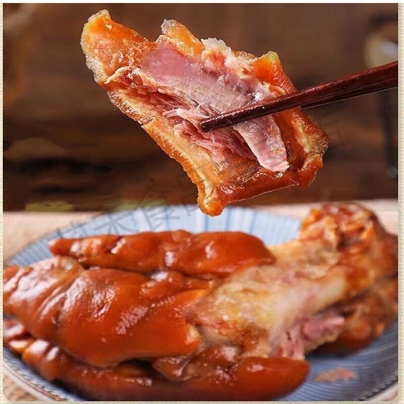 食怀河南特产小吃邓城叶氏猪蹄肘子卤肉舌尖熟食真空即食袋装礼盒