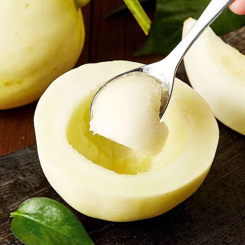 田园东方 ORIENT IDYLL陕西阎良甜瓜 软甜香瓜(红白肉随机放软再吃)新鲜水果生鲜带箱 5斤单果400g起步净重4.5斤