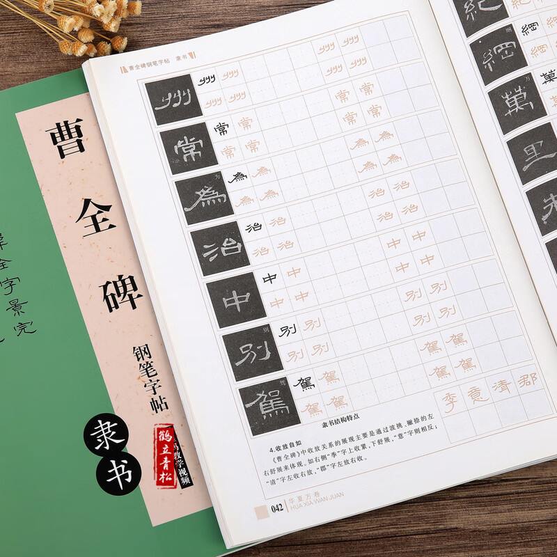 曹全碑钢笔字帖隶书 汉隶法书经典 版本优选 名家对临 书法等级考试