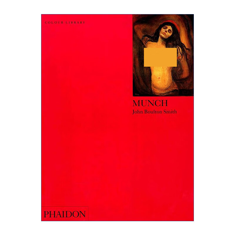 进口原版 munch 挪威表现主义画家爱德华·蒙克画册 费顿彩色艺术经典