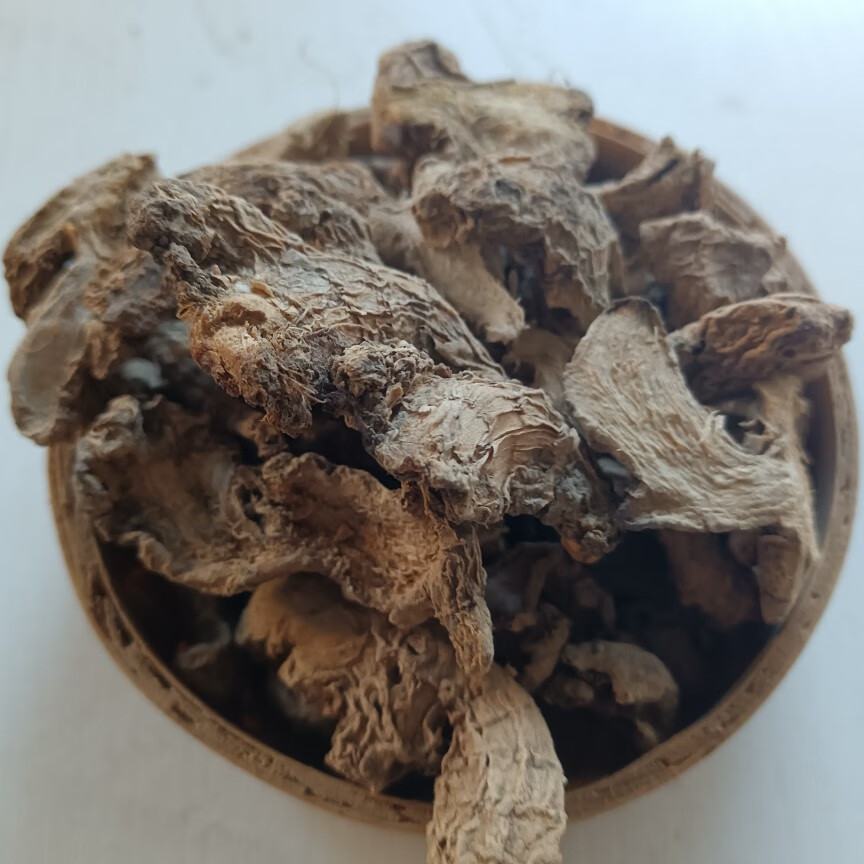 干姜片老姜片500g泡水茶生姜片正食用可姜粉泡脚陕西秦岭中药材