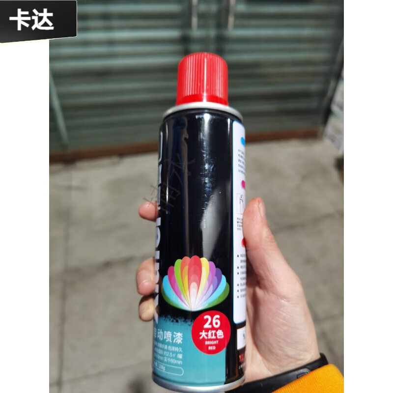 tnbrothers霞飞自喷漆238g一箱12瓶4公斤左右 26号  大红色
