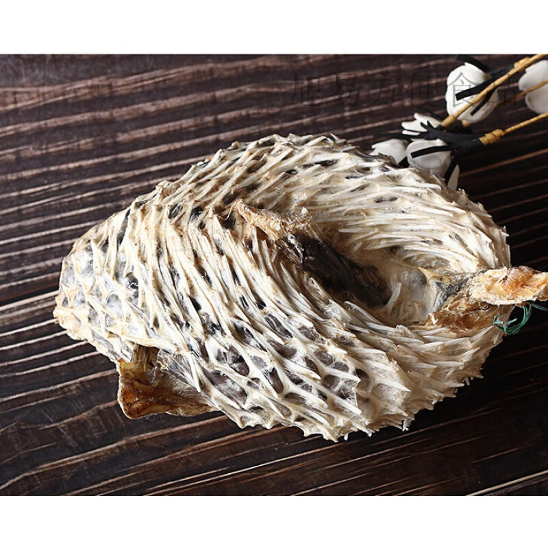 百婉集天然大号刺龟鱼皮刺龟皮海胆皮刺豚皮海刺海产干货煲汤250克