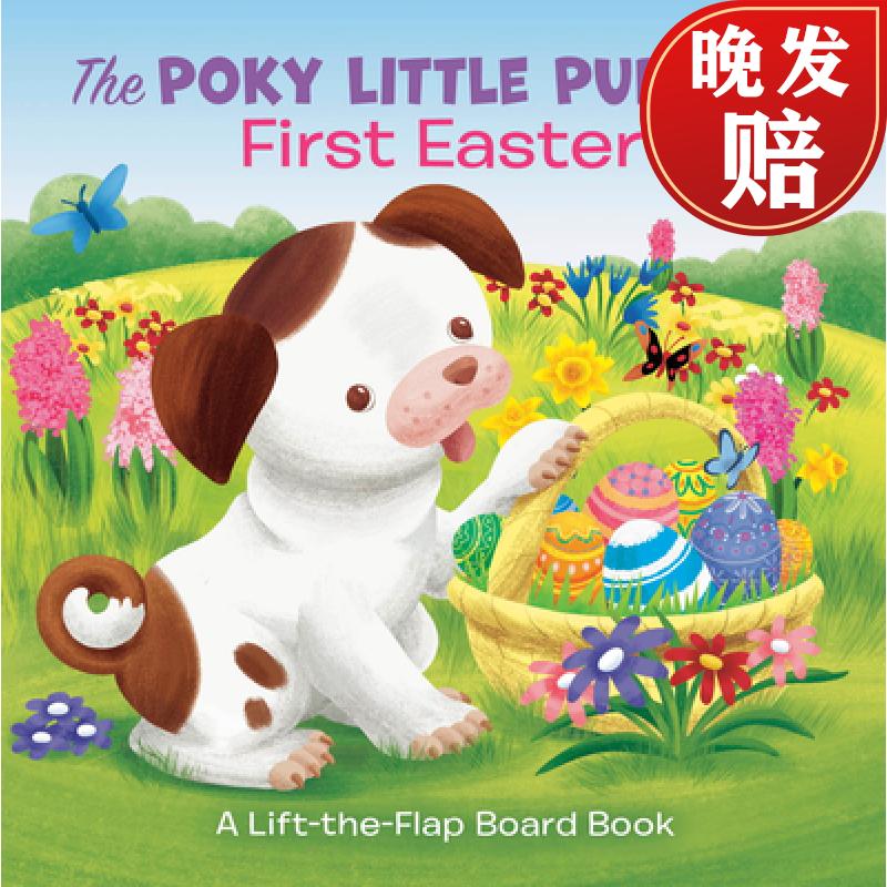 【4周达】the poky little puppys first easter: a lift-the-flap