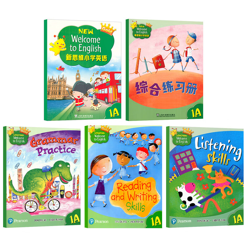 新思维小学英语教材新版香港朗文培生小学英语教材longmanwelcometo