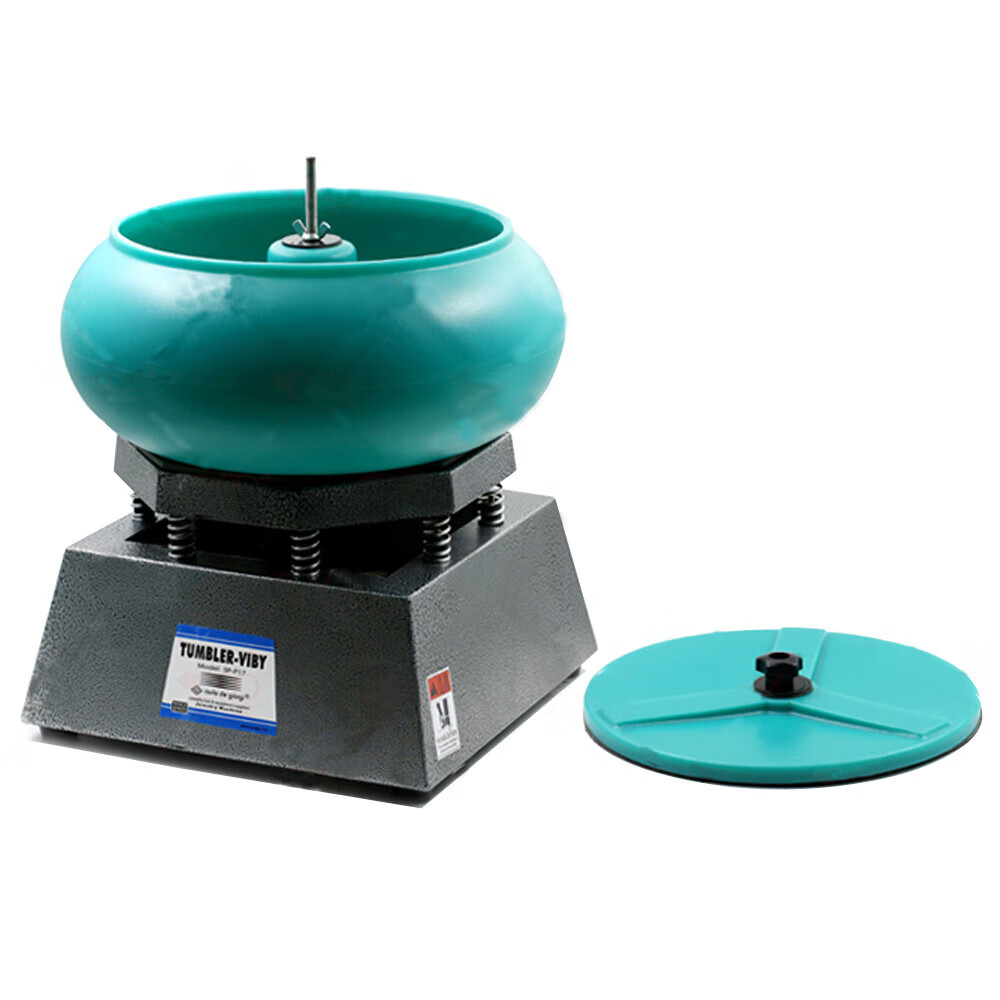 17寸大号震桶抛光机振动抛光机玉石翡翠金属边缘毛刺清洗表层污渍 17