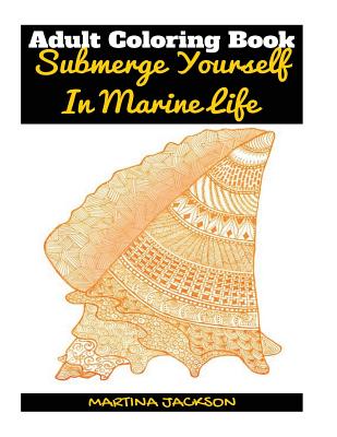 预订 adult coloring book - submerge yourself in marine life: 40