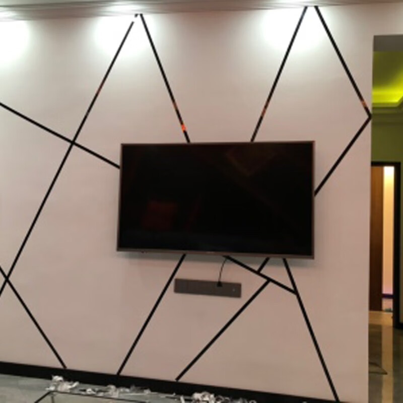 柏登居自粘装饰条diy简装电视背景墙亚克力线条3d立体镜面腰线天花板