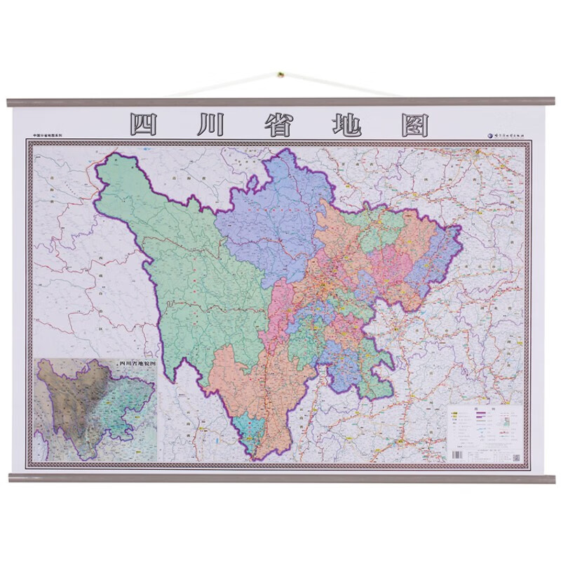 四川省地图 放大图片图片