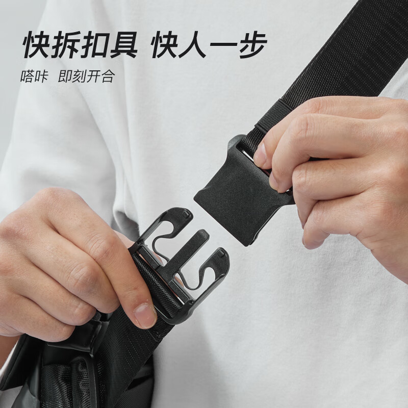 inateck引刻潮牌男女斜挎包皮质单肩大容量电脑邮差包休闲运动户外出行 都市斜挎包