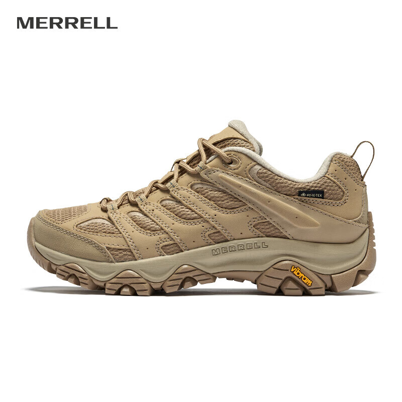 邁樂（Merrell）運動戶外鞋靴男女款MOAB 3 SYN GTX防水徒步鞋耐磨防滑減震登山鞋 J500433卡基黃 男款 41