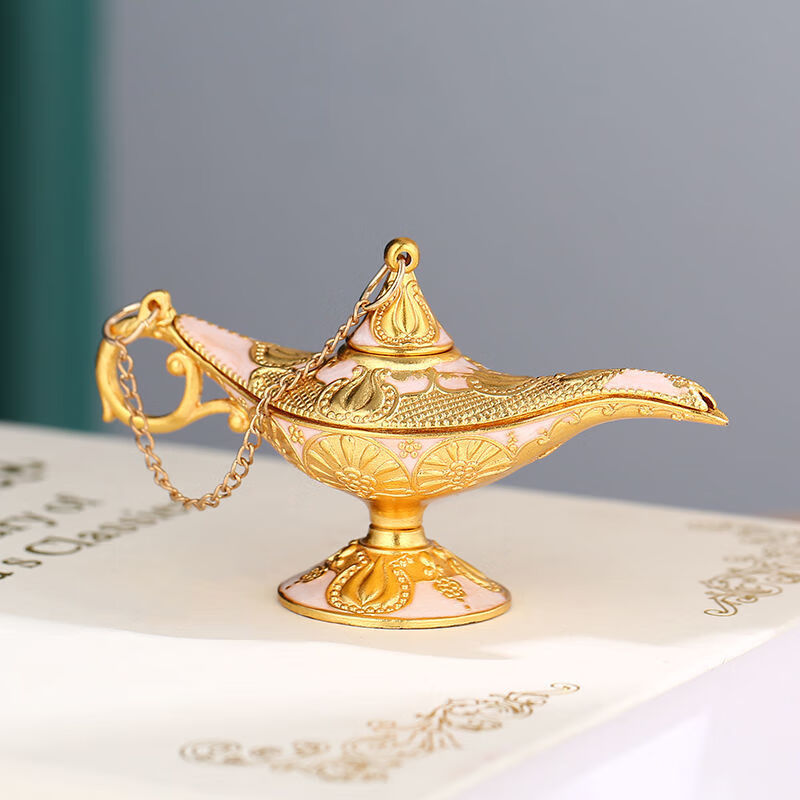莎庭(sartill)阿拉丁神灯摆件阿拉伯欧式敦煌许愿灯金属家居装饰礼品