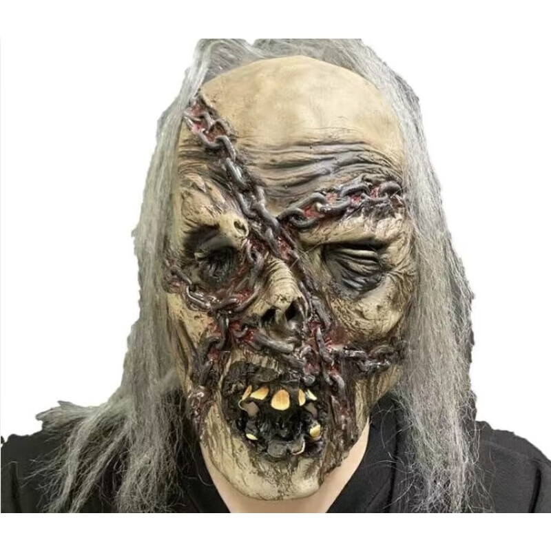 好沐音(haomuyin)绿简堂万圣节鬼脸骷髅头恐怖魔鬼吓人搞怪假面舞会