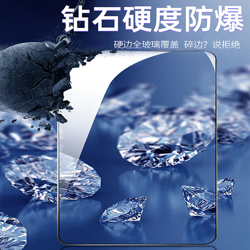 达珀德适用智己LS6/L6中控导航钢化膜显示屏幕内饰保护贴膜改装饰用品 智己LS6/L6【导航仪表一体屏+副驾】磨砂钢化膜
